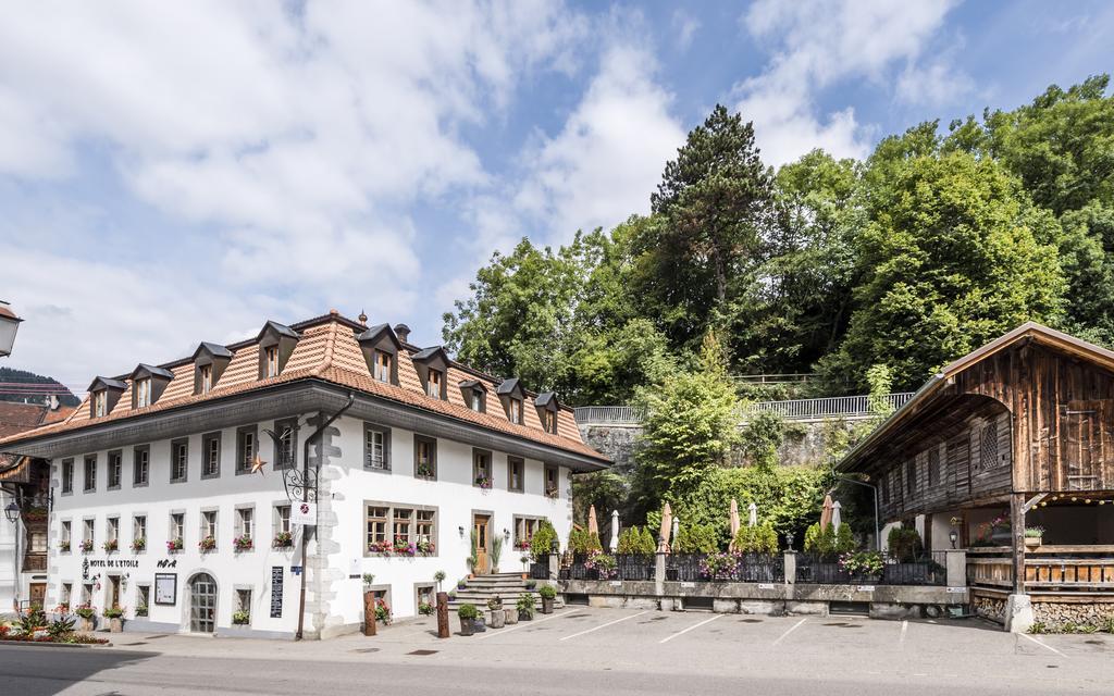 Romantik Hotel L'Etoile シャルメ エクステリア 写真